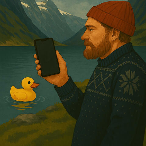 High Up In The Mountin in Norway (AI - Ambient Version)