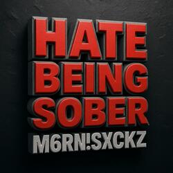 hate being sober