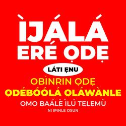 Ijala Ere Ode (Odeboola Olawanle)