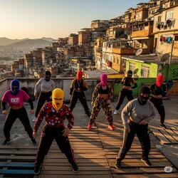 Bailalo en la favela