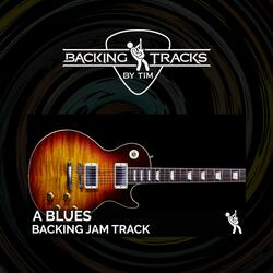 Soulful and Emotional Slow Blues Guitar Backing Track Jam in A | 55 BPM