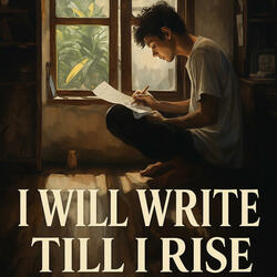 I will write till I rise
