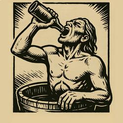 Das Fußwasser ist leer