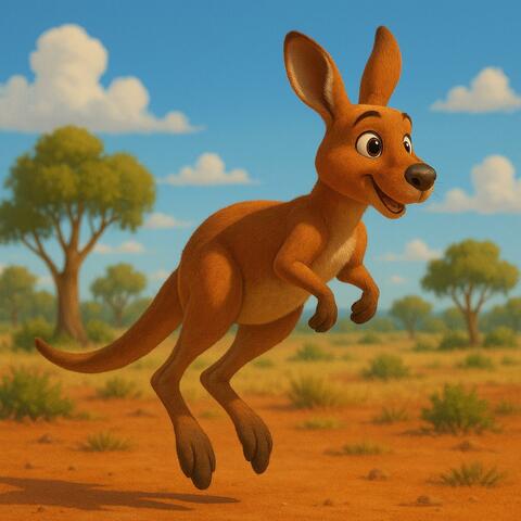 The Red Kangaroo (Osphranter rufus) Educational Song for Kids | Nursery Rhymes