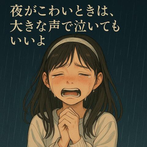 夜がこわいときは、大きな声で泣いてもいいよ