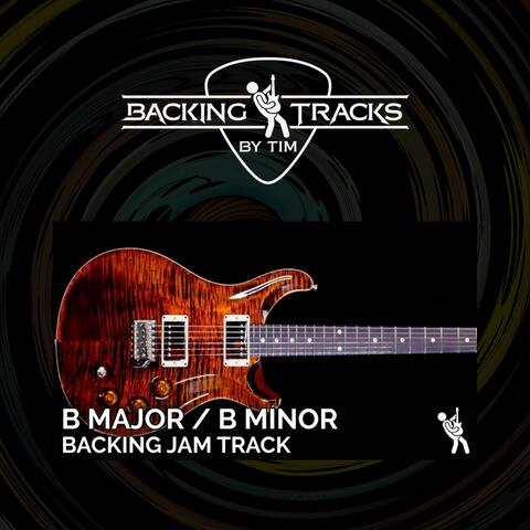 Epic Dramatic Melodic Rock Guitar Backing Track Jam in B Major / B Minor | 120 BPM