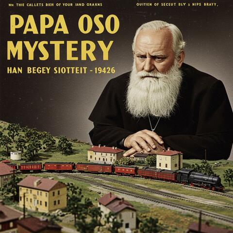 Papa Oso has a Train Set