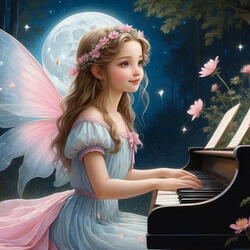 Soft Petals & Bellflower Dreams