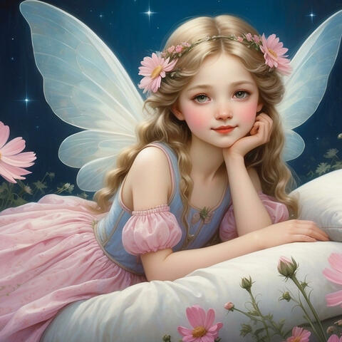 Cosmos Fairy Blooming Pillow, Gentle Touch for Quiet Sleep