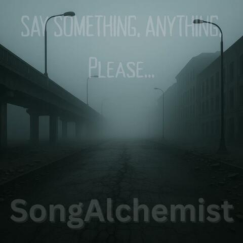 Say Something. Anything. Please