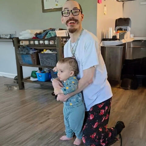 Louis' first birthday