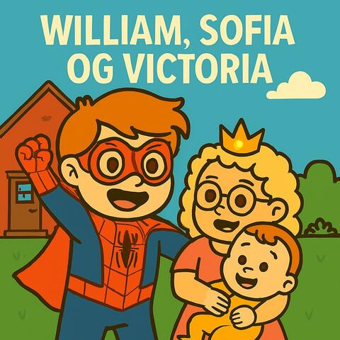 William, Sofia og Victoria