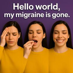Hello World My Migraine Is Gone