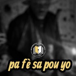 pa fè sa pou yo
