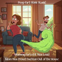Mommy Farted It Was Loud Mom Was Proud, Dad Ran Out of the House (Funny Comedy Pop Female Vocals Version)