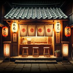 Traditional Japanese Yatai | LoFi Music | Japanese Vibes