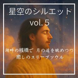 雲橋を渡るナイトライト