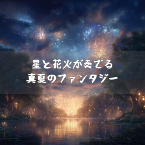 星と花火が奏でる真夏のファンタジー