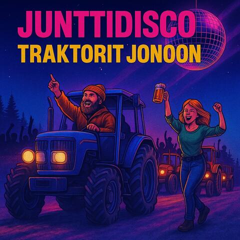Traktorit jonoon