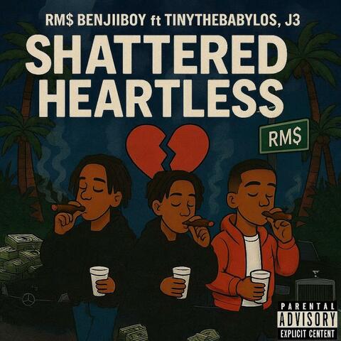 Shattered Heartless (feat. Tinythebabylos & J3)