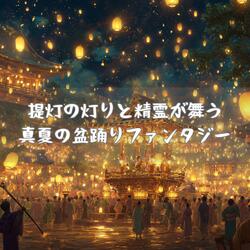 送り火と共に巡る精霊の踊り