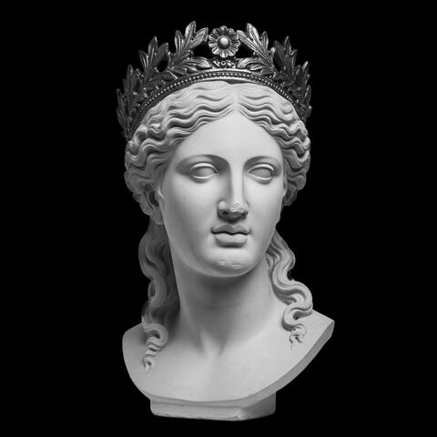 ANCIENT GREEK LYRE (The Laurel Crowned Maiden)