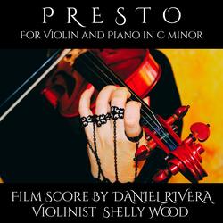 Presto in C Minor (Violin) by Daniel Rivera (feat. Shelly Wood)