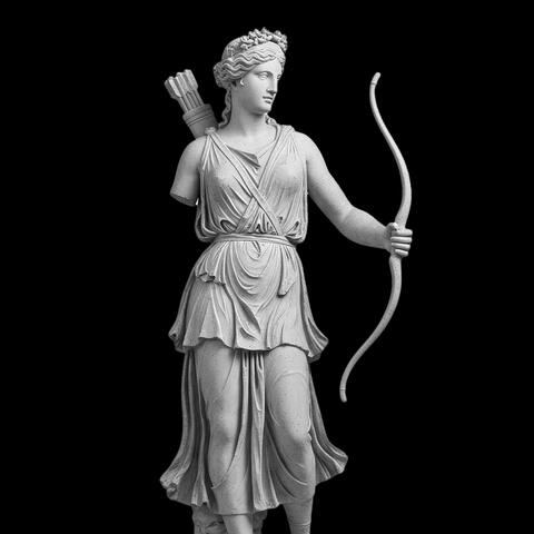 ANCIENT GREEK LYRE (Silent Arrow of Artemis)