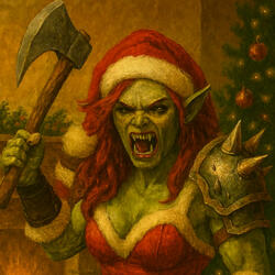 The Christmas Orc (The Tinsel Version)