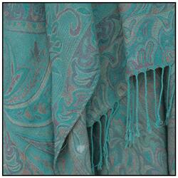 aquamarine pashmina