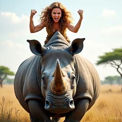 You're Like A Flea On The Back Of A Rhino