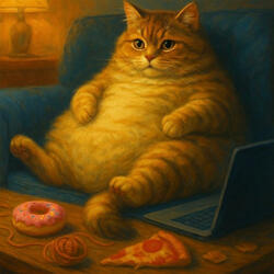 Bonbon the Chonko Cat