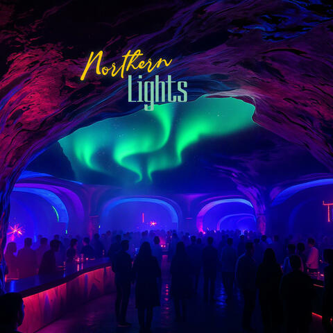 Norther lights after dark