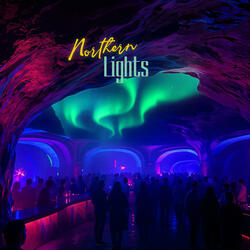 Northern lights after dark