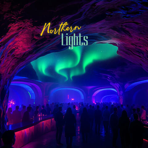 Northern lights after dark