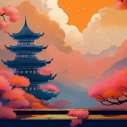 Cloudy Evening in Beijing