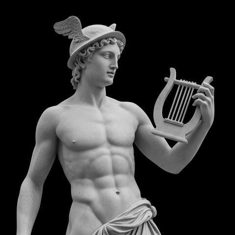 ANCIENT GREEK LYRE (HERMES)