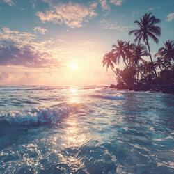 Palm Tree Shadows