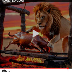 ROASTED GOAT