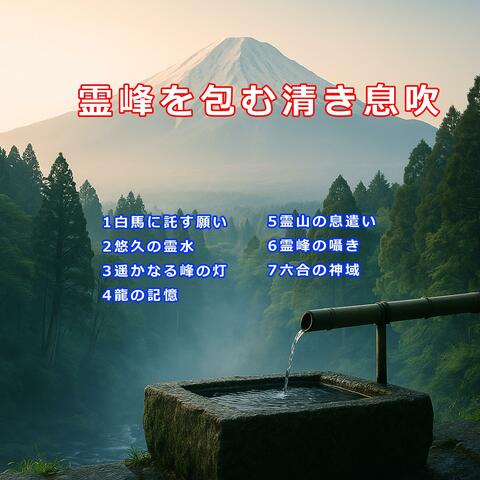 霊峰を包む清き息吹