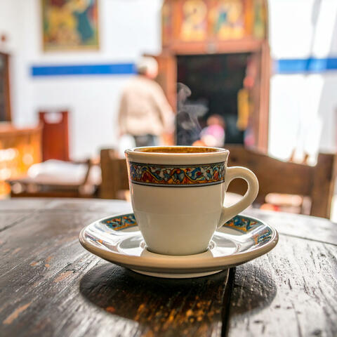 Until the coffee cools