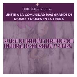 ESCLAVA, SUMISA Y FEMINISTA BDSM (TRES)