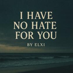 I Have No Hate For You