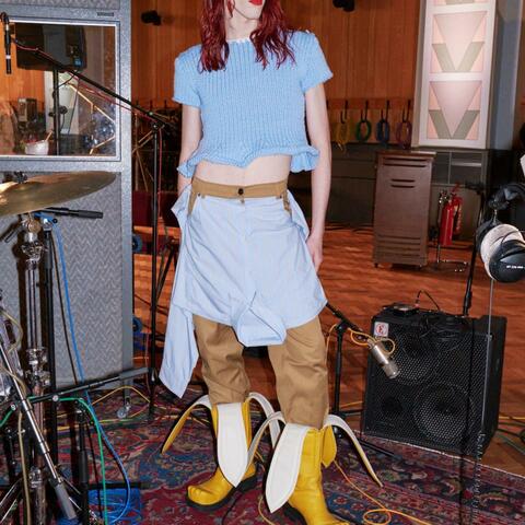 Bad girl in the metro