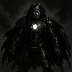 Ironman in black