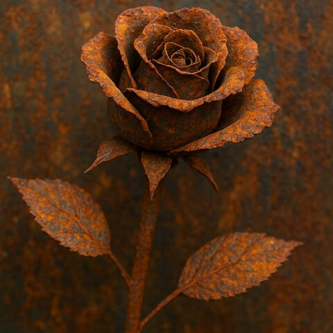 Rust and roses