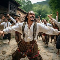 Nakeuri Tushuri Georgian Traditional Kavkaz Song