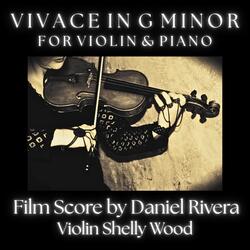 Vivace in G Minor (Violin) by Daniel Rivera (feat. Shelly Wood)