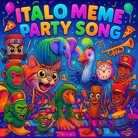 Italo Meme Party (Italian brainrot) All Characters Together