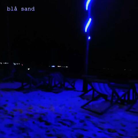 Blå sand